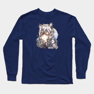 Arknights Chibi Silverash Long Sleeve T-Shirt